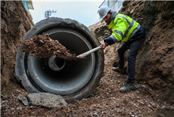 Erenler’in yeni ulaşım koridoruna SASKİ’den 5 kilometrelik yağmur suyu hattı