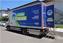 Büyükşehir'in mobil ikram aracı hizmete hazır