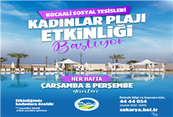 Büyükşehir’in ücretsiz Kocaali Kadınlar Plajı programı yeniden başlıyor