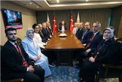 Cumhurbaşkanı Erdoğan, Sakarya heyetini kabul etti