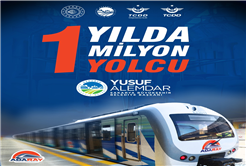 ADARAY’la 1 yılda 1 milyon yolcu 