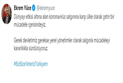 “İnanıyoruz ve hep birlikte başaracağız”