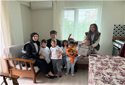 Karasulu SGM’li miniklerden gazilere anlamlı ziyaret