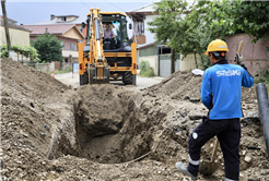 Akyazı’da 6 mahalleye 8 kilometrelik yeni hat