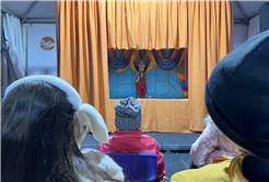 Ramazan Sokağı’nda minikleri kahkahaya boğan gösteri