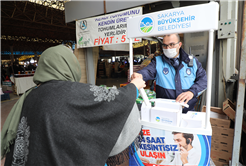 Hendek ve Ferizli ilçelerinde maske dağıtımı sürüyor	