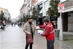 Büyükşehir 100 bin maskeyi ücretsiz dağıtıyor 