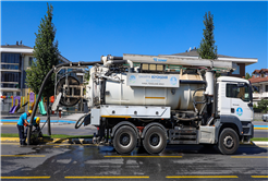 SASKİ kuvvetli yağış uyarılarına karşı altyapı temizliği için sahada