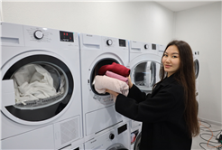 Sakarya’da üniversite öğrencisinin ‘çamaşır yıkama’ derdi bitti