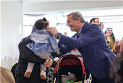 Yusuf Alemdar YADEM sakinleri ve çiftlerle aynı sofrada: “Aile, her şeydir”