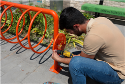 Büyükşehir 40 noktada bisiklet istasyonları kuruyor 