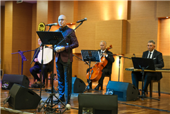 Ziya Taşkent anısına adını taşıyan salonda unutulmaz bir gece