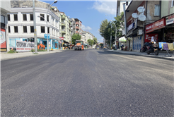 Çeşme Meydanı Caddesi yeni yüzüne kavuştu