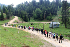 Doğa yürüyüşleri Karagöl’de devam etti