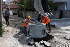 Çukurahmediye’nin yağmur ve atık suları yeni hat sayesinde güvenle taşınacak