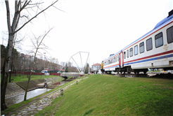 Çark manzarasıyla Vagon Kafe şehre çok yakışacak