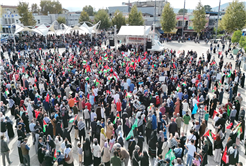 Başkan Alemdar: “Sakarya mazlumun yanında olduğunu bir kez daha gösterdi”