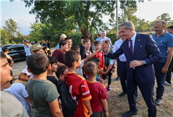 Çocukların yüzü güldü, son adres Yazılıgürgen oldu