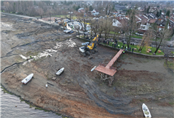 Sapanca Gölü kıyılarındaki kaçak yapılar kaldırılıyor