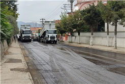 Konyalı Ali Bey Caddesi’nde asfalt çalışmaları tamamlanıyor