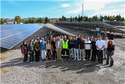 Geleceğin enerji uzmanları SASKİ’nin elektrik üretim tesislerini inceledi