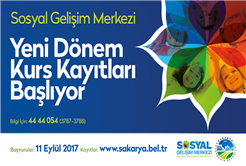 SGM’de yeni dönem kayıtları başlıyor