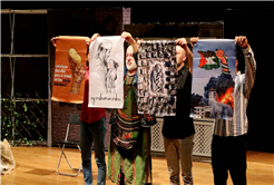 Filistin konusu tiyatro sahnesinde; hüzün ve duygu dolu anlar