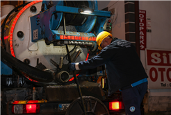 SASKİ, kuvvetli yağışa karşı tüm imkanları ile sabaha kadar sahadaydı