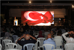 17 Ağustos depreminin 22. Yılı Büyükşehir Belediyesi’nin düzenlediği etkinlikle anıldı