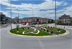Köprübaşı Kavşağı’na estetik yüz