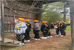 Macera Park’ta adrenalin dolu deneyimle çok şey öğreniyorlar