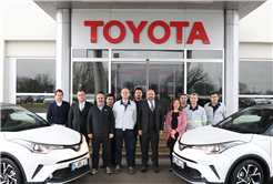 Şampiyonanın ana araç sponsoru TOYOTA oldu