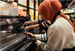 Büyükşehir’in kadınlara yönelik çikolata ve kahve atölyesi tamamlandı