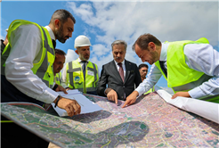 “170 milyonluk projede duble yol tamam, Kuzey Köprüsü’nde de hızla ilerliyoruz”