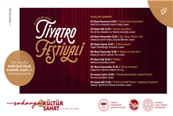Büyükşehir kültür sanat etkinliklerinde Nisan takvimi belli oldu
