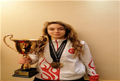 Büyükşehirli sporcu 3. kez Türkiye Şampiyonu