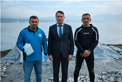 SASKİ Sapanca Gölü’ndeki o noktada incelemenin sonucunu paylaştı: “Yapılan incelemede olumsuz bir duruma rastlanmadı” 