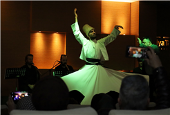 Ziya Taşkent’te tasavvuf tınıları ve semazen ile unutulmaz bir akşam 