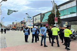 Hedef Çark Caddesi’nde yaya güvenliğini sağlamak