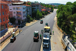 O güzergâh kaliteli ulaşım ağına kavuştu