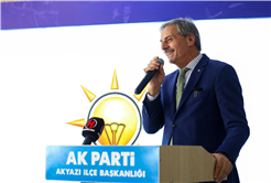 “İnsanımıza yakışır bir Akyazı’yı birlikte inşa ediyoruz”
