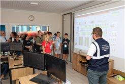 Yabancı öğretmen ve öğrenciler su arıtma süreçlerine tanıklık etti