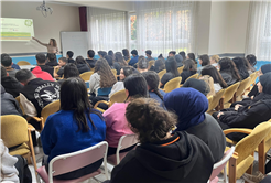 Büyükşehir’den bin 400 lise öğrencisine “İklim Değişikliği ve Sıfır Atık” eğitimi