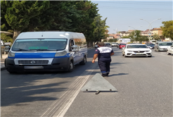 Toplu taşımada maske denetimi