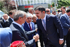 “Yeşil, sosyal ve dirençli şehir hedefimize Sayın Bakanımızın destekleriyle hızla ilerliyoruz”