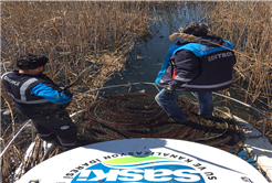 Gölü 24 saat izliyoruz