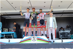 Sakarya'da nefes kesen şampiyona; Genç pedallar zirve için yarıştı
