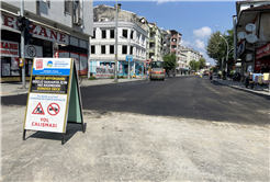 Çeşme Meydanı Caddesi yeni yüzüne kavuştu