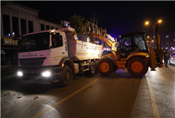 15 Temmuz Caddesi kışa hazır