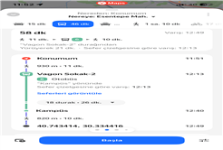 Toplu ulaşımda dijital ağ genişliyor: Google Maps’ten sonra Yandex’te